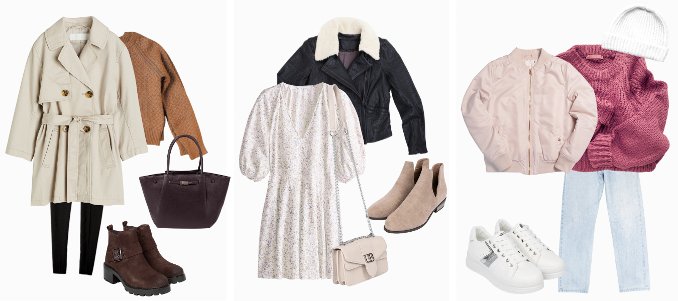 Lookbook: różne stylizacje jesienne