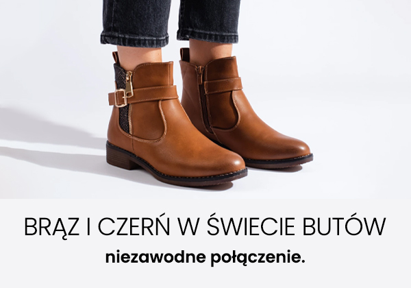 Brąz i czerń w świecie butów - niezawodne połączenie