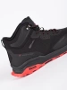 Black and Red Outdoor Adventure Boots