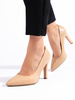 Comfortable Beige Pumps by Sergio Leone