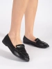 Black Loafers with Tassels