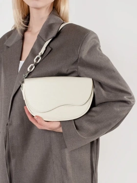 White crossbody bag