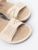 Light beige women's sandals