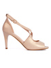 Sergio Leone Beige High Heel Sandals