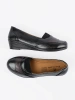 Black Classic Women's Loafers