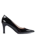 Classic Black Patent Heeled Pumps