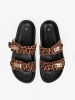 Women's Leopard Print Slippers