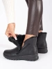 Black Cozy Warm Boots