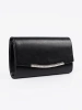 Black clutch with chain