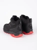 Black and Red Outdoor Adventure Boots
