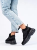 Trapery damskie czarne Big star KK274356