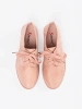 Light Pink Lace-up Loafers