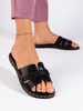 Chic Black Slides