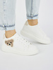Cozy White Bear Sneakers