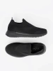 Buty sportowe typu slip-on w czarnym kolorze