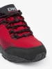 Buty trekkingowe damskie na grubej podeszwie DK czerwone