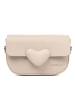 Small Messenger Bag with Decorative Heart