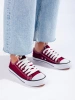 Low Burgundy Sneakers
