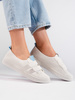 White Velcro Sneakers