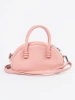 Small pink bag with strap