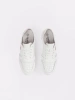 White genuine leather sneakers