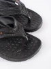 Men's Black Pool Flip-Flops