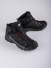 Men's high lace-up trekking boots DK black

Friendly style translation for an English online store:
High Lace-Up Trekking Boots DK in Black