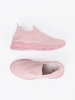 Women's pink slip-on sneakers