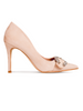 Beige High Heel Pumps