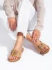 Classic Brown Slide Sandals