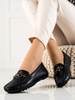 Vinceza Black Loafers