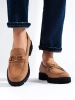 Potocki Suede Loafers in Camel