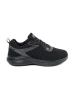 Black lightweight men's sports shoes
