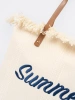 Beach bag with "Summer" print