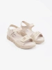 Light beige women's sandals