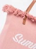 Pink Beach Bag