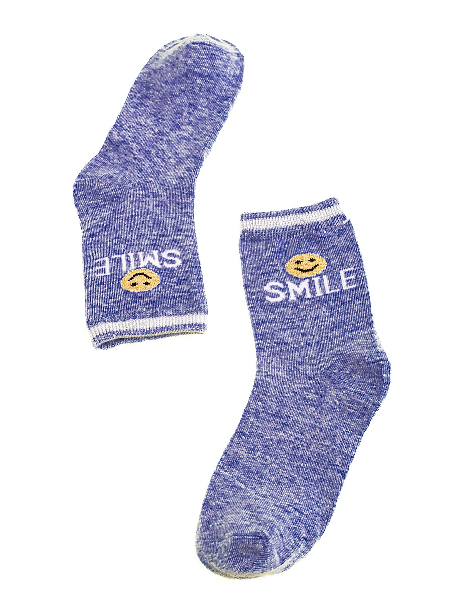 Skarpetki dziecięce Shelovet niebieskie Smile