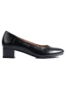 Black Low-Heel Pumps by Potocki