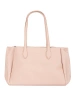 Pink Eco-Leather Shopper Bag