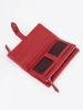 Red Women's Wallet with Compartments