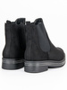 Czarne zamszowe botki 