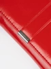 Red Faux Leather Women's Wallet