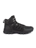 Black Adventure Lace-Up Boots