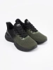 Men's dark green sports shoes