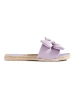 Purple Bow Tie Slides