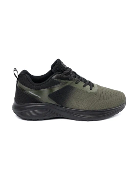 Dark Green Lightweight Men's Sports Shoes