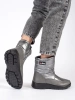 Cozy Gray Snow Boots