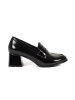 Black heeled shoes