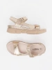 Women's classic gold sandals