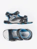 Boys' black sandals
